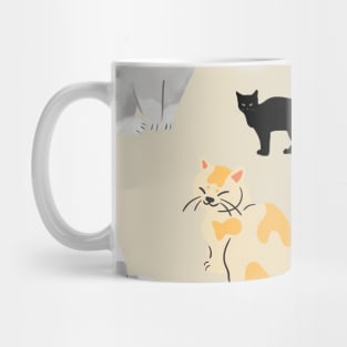 Cute kitty cats design Mug